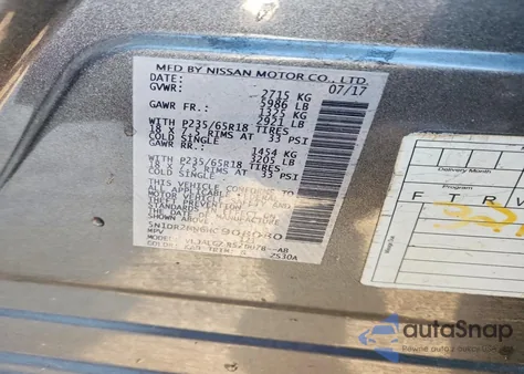 2017 Nissan Pathfinder S from USA, damaged, VIN 5N1DR2MN6HC908080